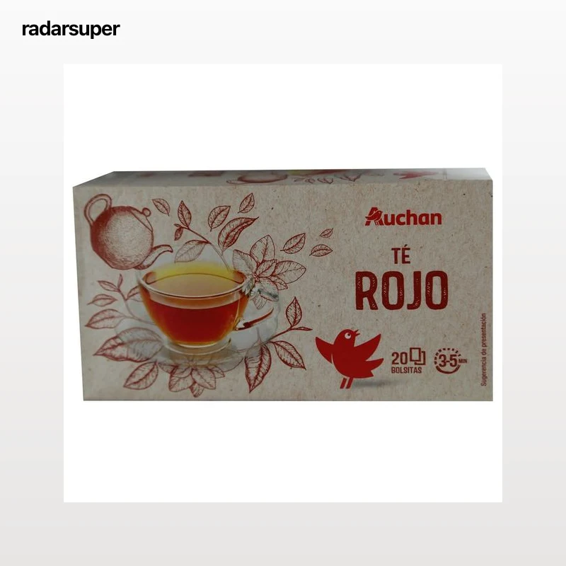 PRODUCTO ALCAMPO Té rojo 20 uds.36 g.