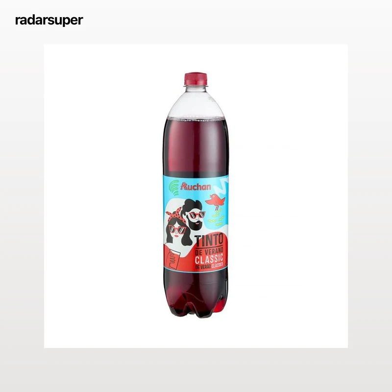 PRODUCTO ALCAMPO Tinto de verano AUCHAN Classic 1.5 l.
