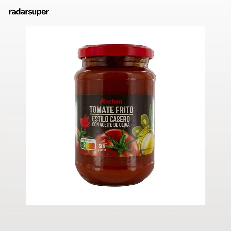 PRODUCTO ALCAMPO Tomate frito estilo casero con aceite de oliva frasco de 350 g.