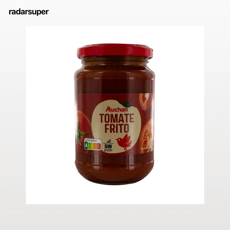 PRODUCTO ALCAMPO Tomate frito frasco de 350 g.