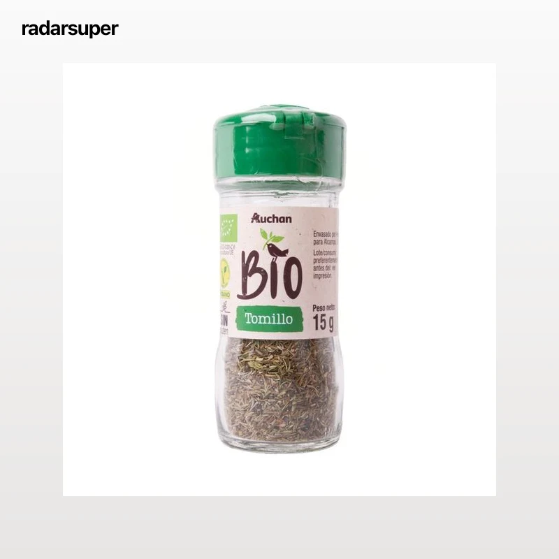 PRODUCTO ALCAMPO Tomillo de agricultura ecológica 15 g.