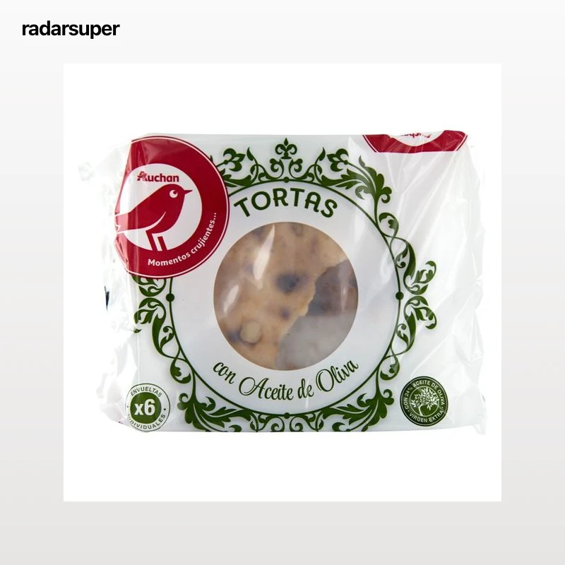PRODUCTO ALCAMPO Tortas de aceite de oliva virgen 180 g.
