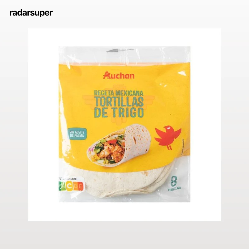 PRODUCTO ALCAMPO Tortillas de trigo 8 uds. 320 g.