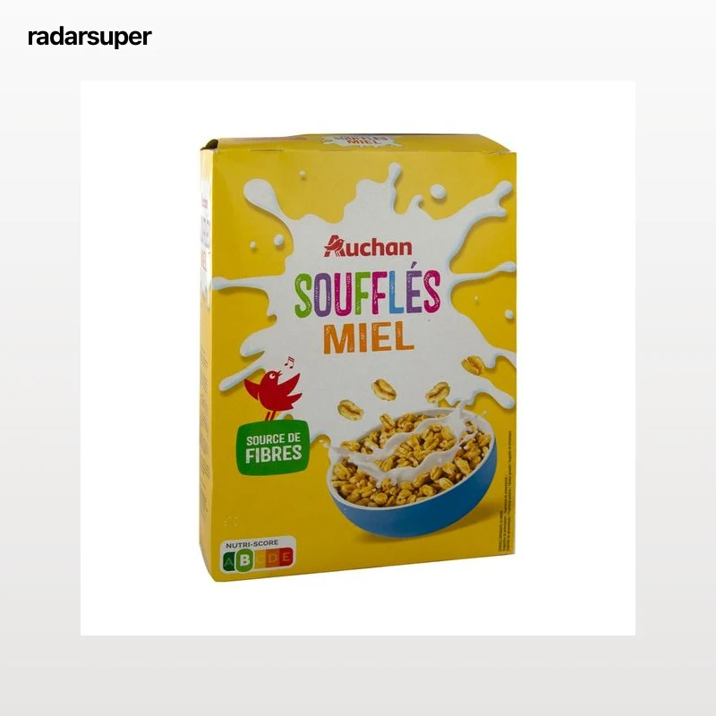 PRODUCTO ALCAMPO Trigo inflado con miel 375 g.