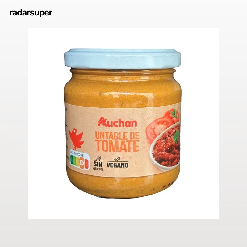 PRODUCTO ALCAMPO Untable de tomate vegano 175g.