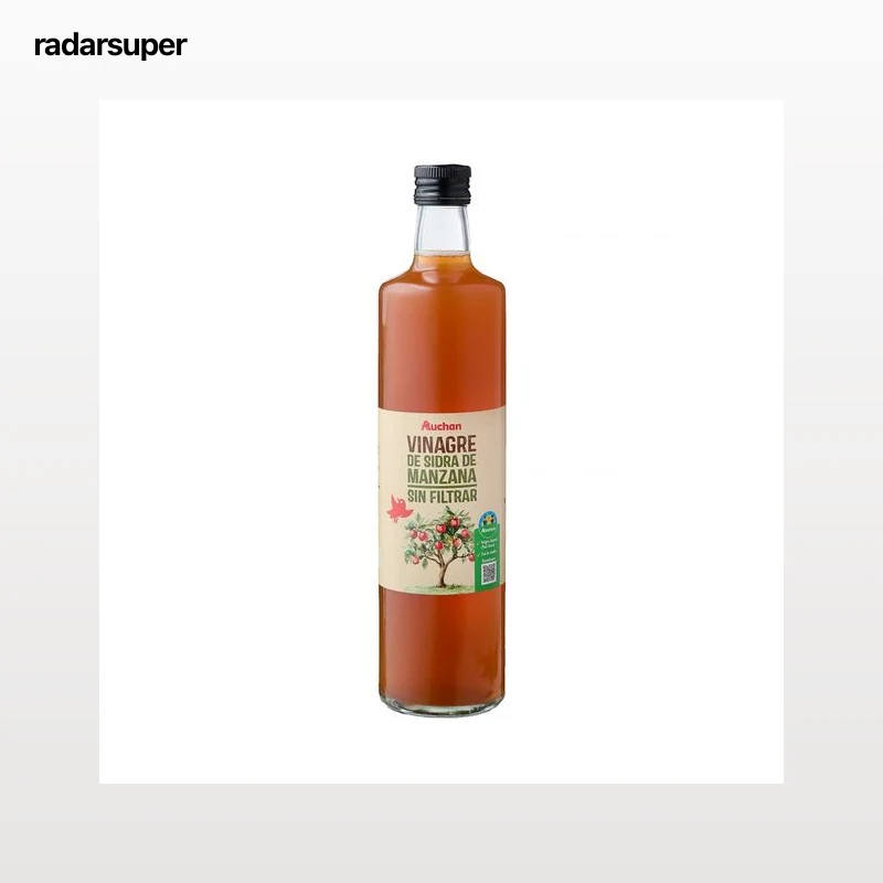 PRODUCTO ALCAMPO Vinagre de sidra de manzana sin filtrar CLB 750 ml.