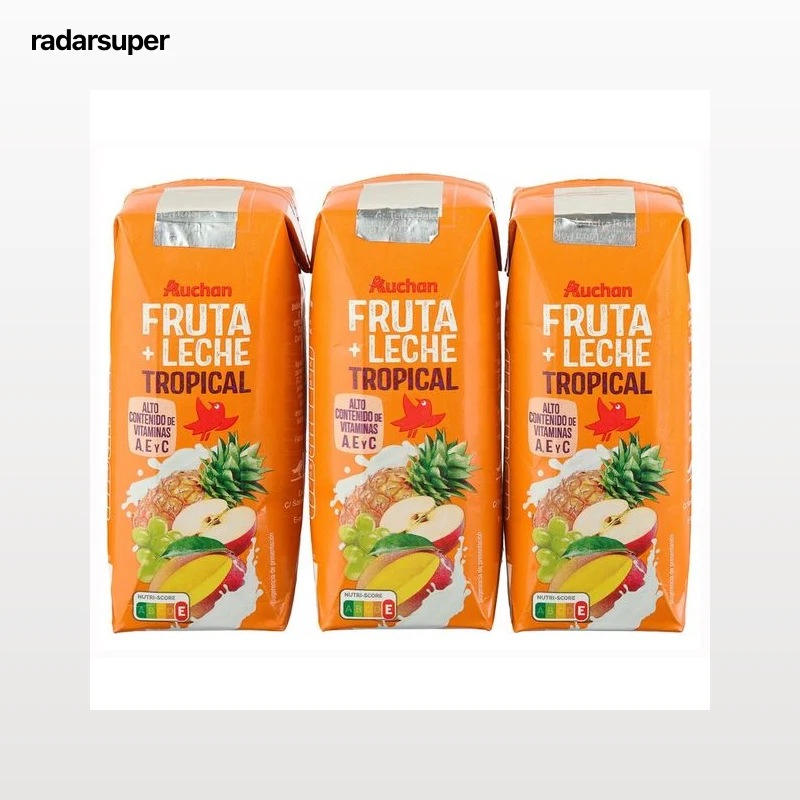 PRODUCTO ALCAMPO Zumo de frutas tropical 3 uds. 330 ml.