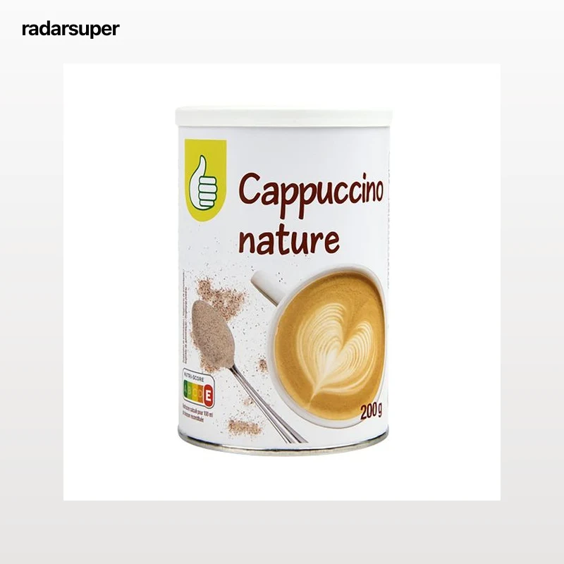 PRODUCTO ECONÓMICO ALCAMPO Café soluble cappuccino bote 200 g.
