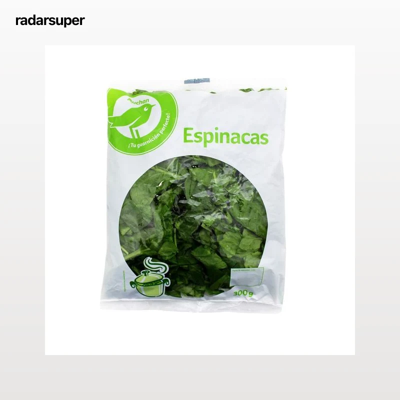 PRODUCTO ECONÓMICO ALCAMPO Espinacas troceadas 300 g.