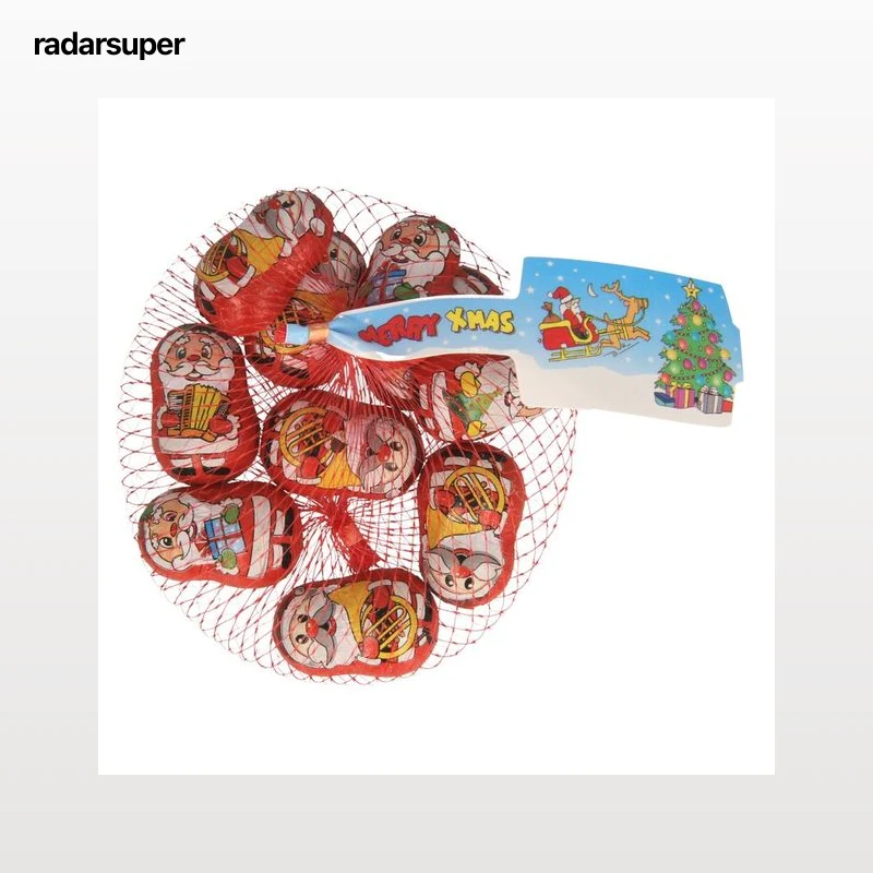 PRODUCTO ECONÓMICO ALCAMPO Figuras Papa Noel de chocolate PRODUCTO ECONÓMICO ALCAMPO 100 gr.