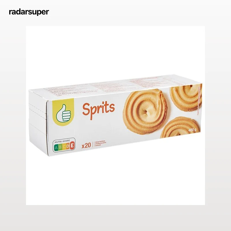 PRODUCTO ECONÓMICO ALCAMPO Galletas sprits 400 g.
