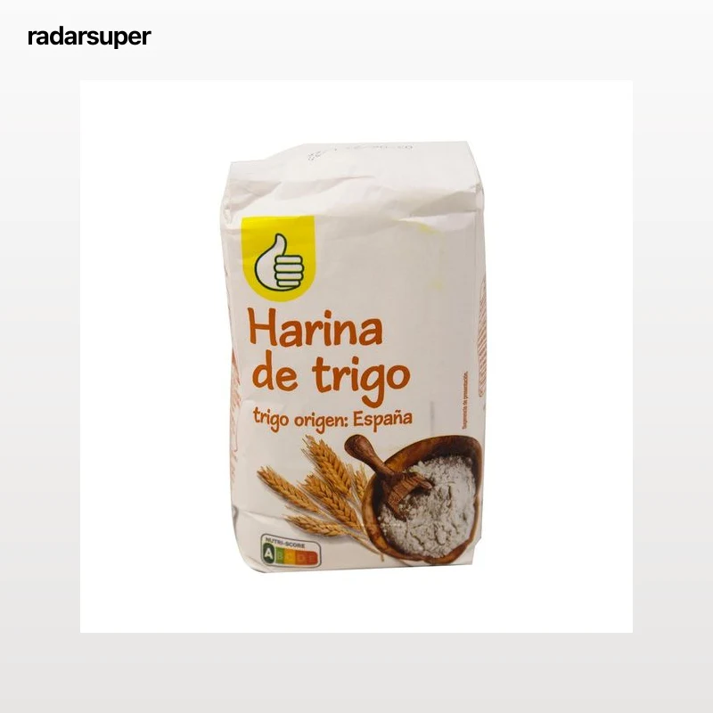 PRODUCTO ECONÓMICO ALCAMPO Harina de trigo 1 kg