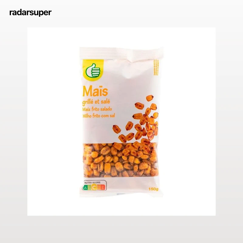 PRODUCTO ECONÓMICO ALCAMPO Maíz frito salado 150 g.