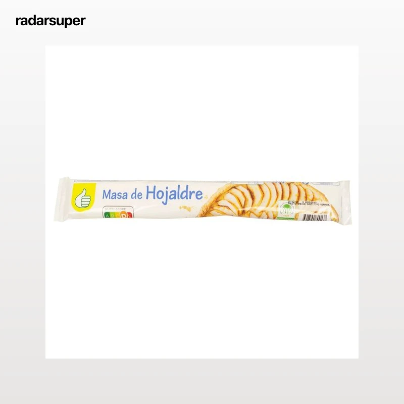 PRODUCTO ECONÓMICO ALCAMPO Masa de hojaldre, lista para ser utilizada 230 g.