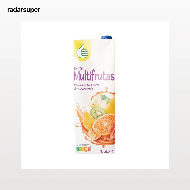 PRODUCTO ECONÓMICO ALCAMPO Néctar multifrutas 1,5 L.