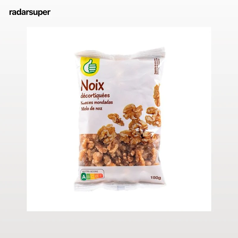 PRODUCTO ECONÓMICO ALCAMPO Nueces mondadas 150 g.