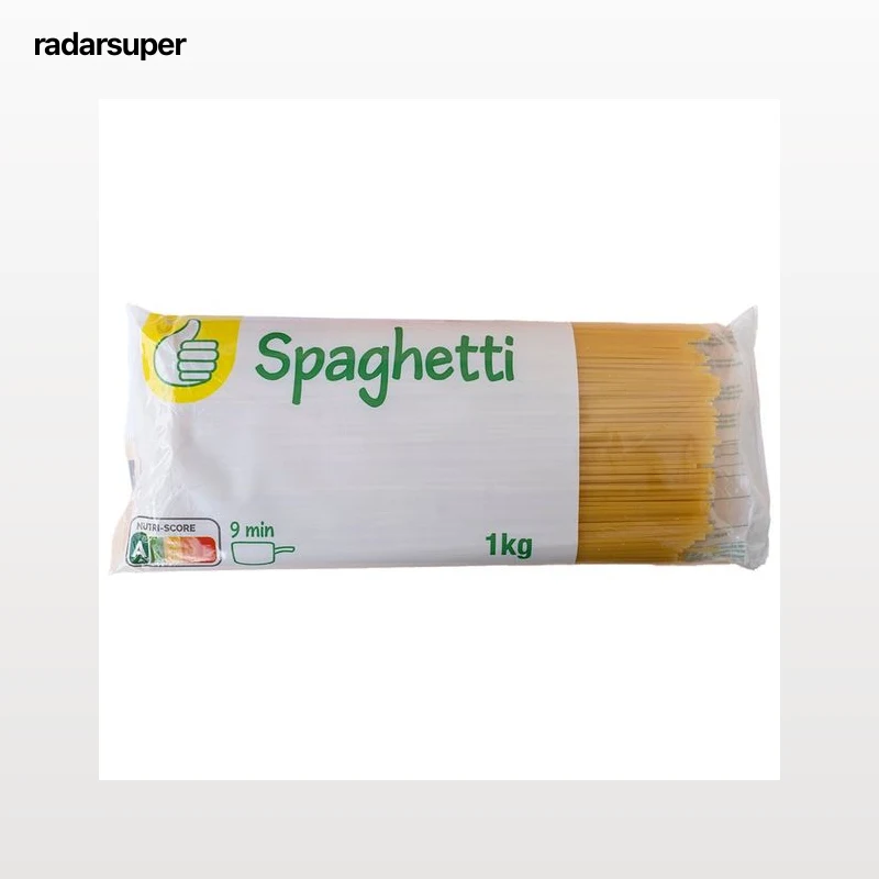 PRODUCTO ECONÓMICO ALCAMPO Pasta espagueti paquete 1 kg