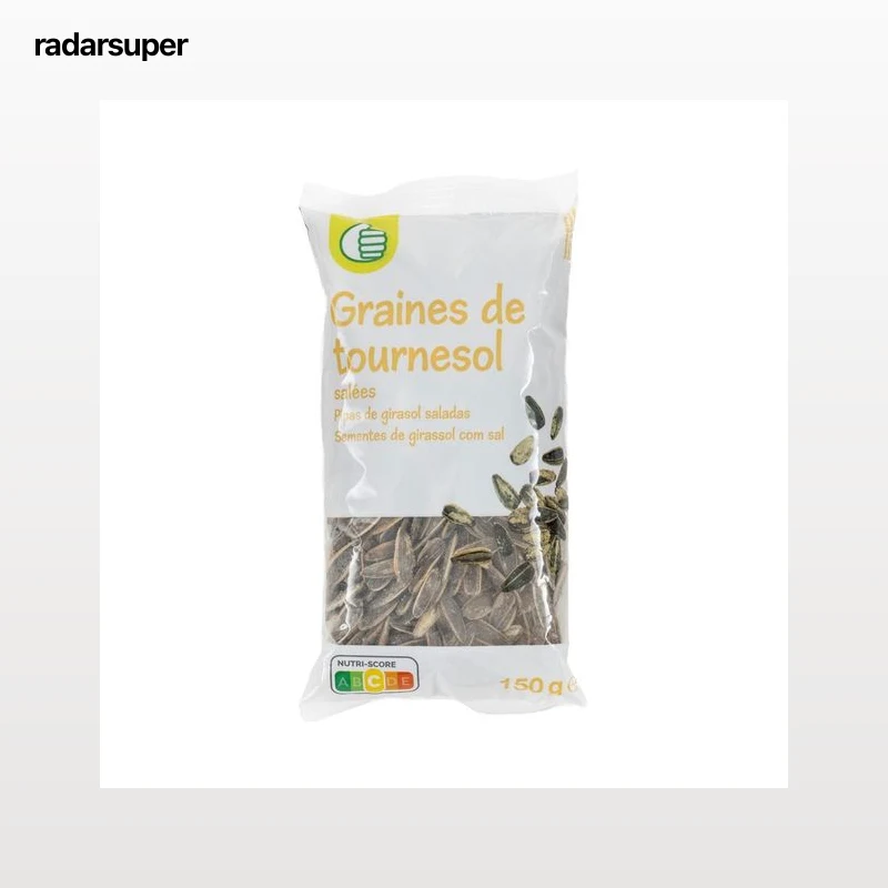 PRODUCTO ECONÓMICO ALCAMPO Pipas de girasol saladas 150 g.