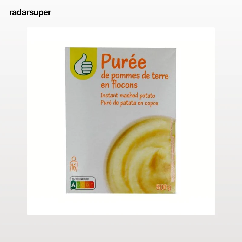 PRODUCTO ECONÓMICO ALCAMPO Puré de patatas 375 g.