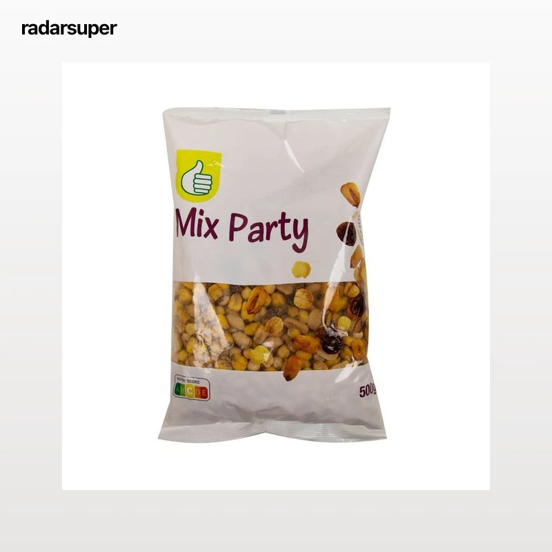 PRODUCTO ECONÓMICO ALCAMPO Surtido de frutos secos "Mix Party" 500 g.