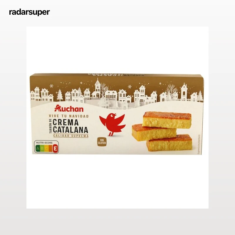 PRODUCTO ECONÓMICO ALCAMPO Turrón crema catalana tipo yema 200 g