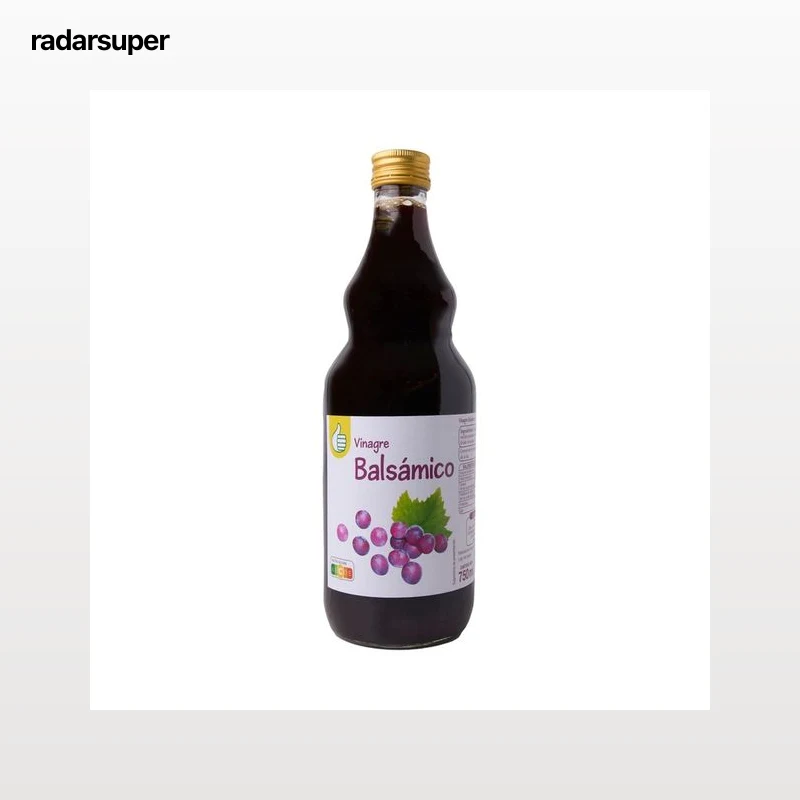 PRODUCTO ECONÓMICO ALCAMPO Vinagre balsámico botella de 750 ml.