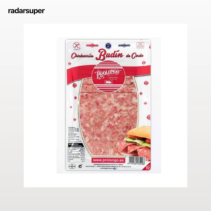 PROLONGO Budin de cerdo chicharron 150 g.