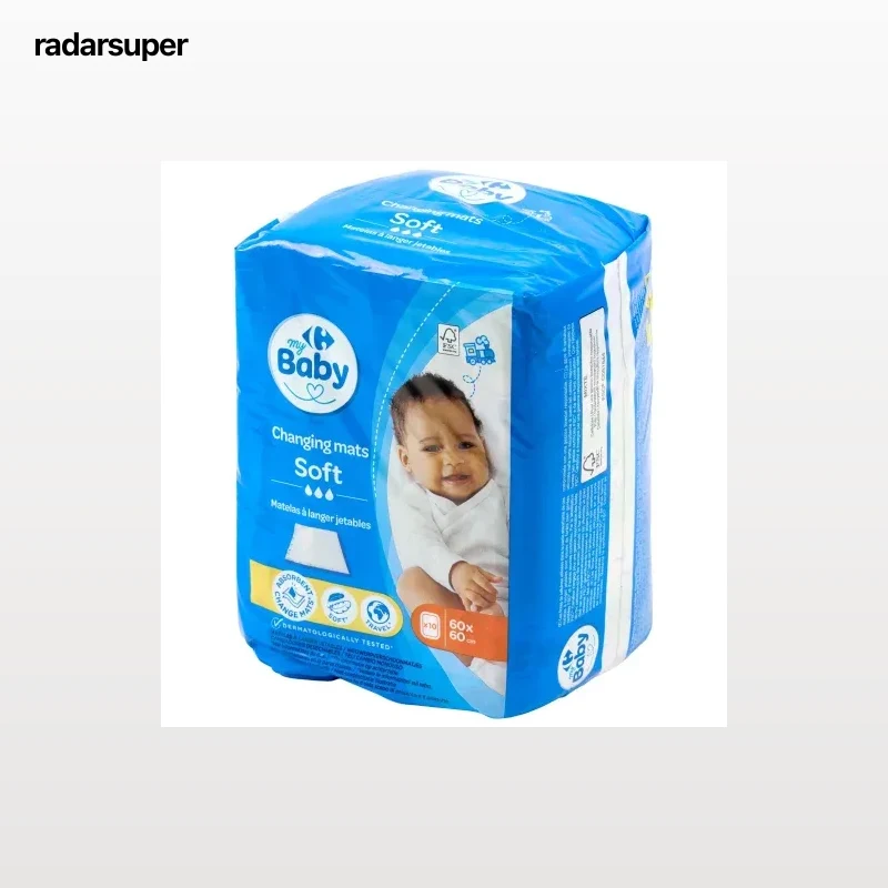 Protector absorbente My Carrefour Baby 10 ud.
