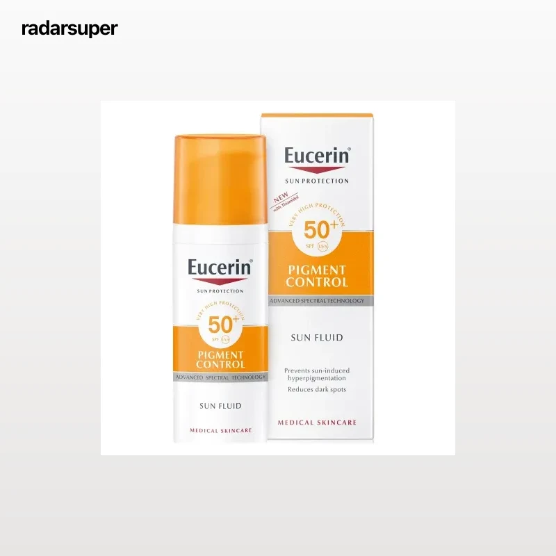 Protector facial solar SPF 50+ Eucerin 50 ml.