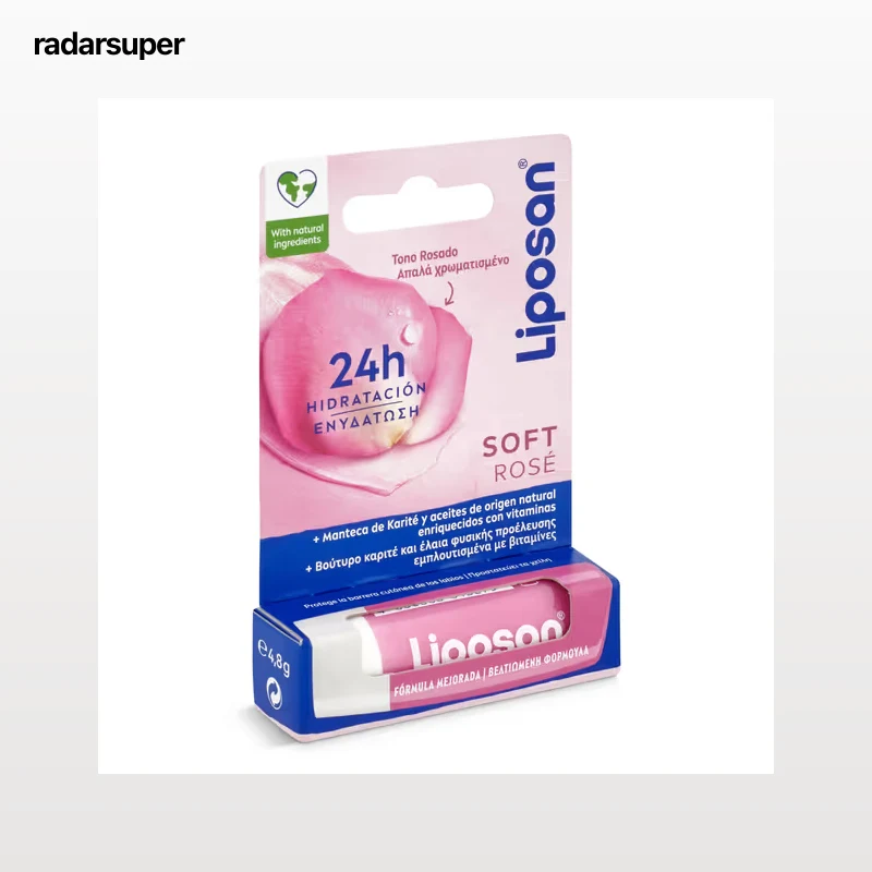 Protector labial soft rose Liposan 1 unidad