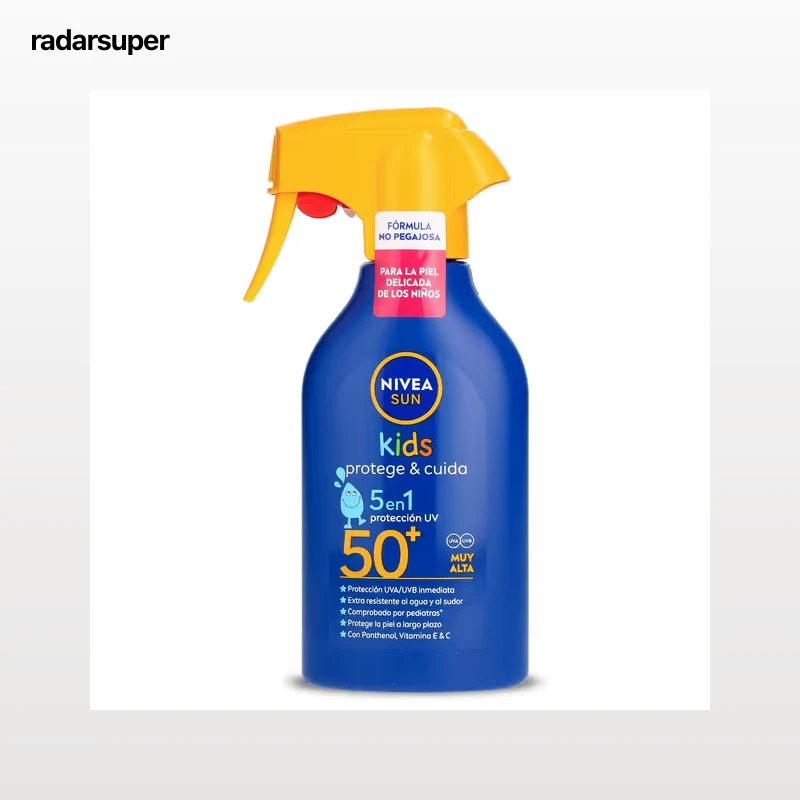 Protector solar infantil en spray protege & cuida SPF 50+ Nivea 250 ml