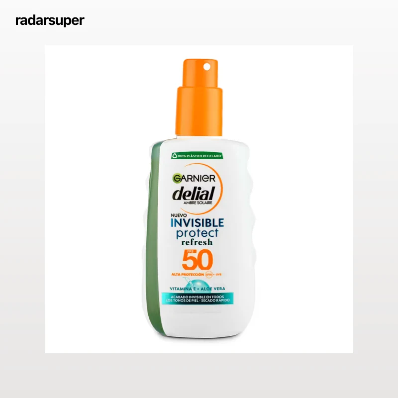 Protector solar invisible spf 50 Delial 200 ml