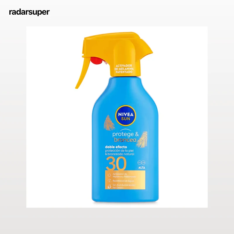 Protector solar en spray protege & broncea SPF 30 Nivea 250 ml