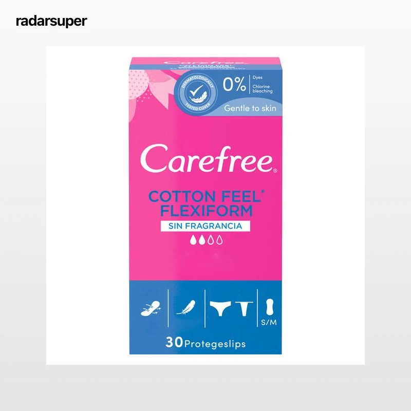 Protegeslip Carefree 30 uds Flexible