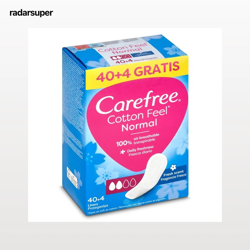 Protegeslip cotton feel Carefree 44 unidades