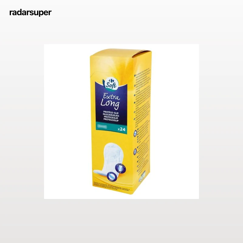 Protegeslip extra largo Carrefour 24 ud.
