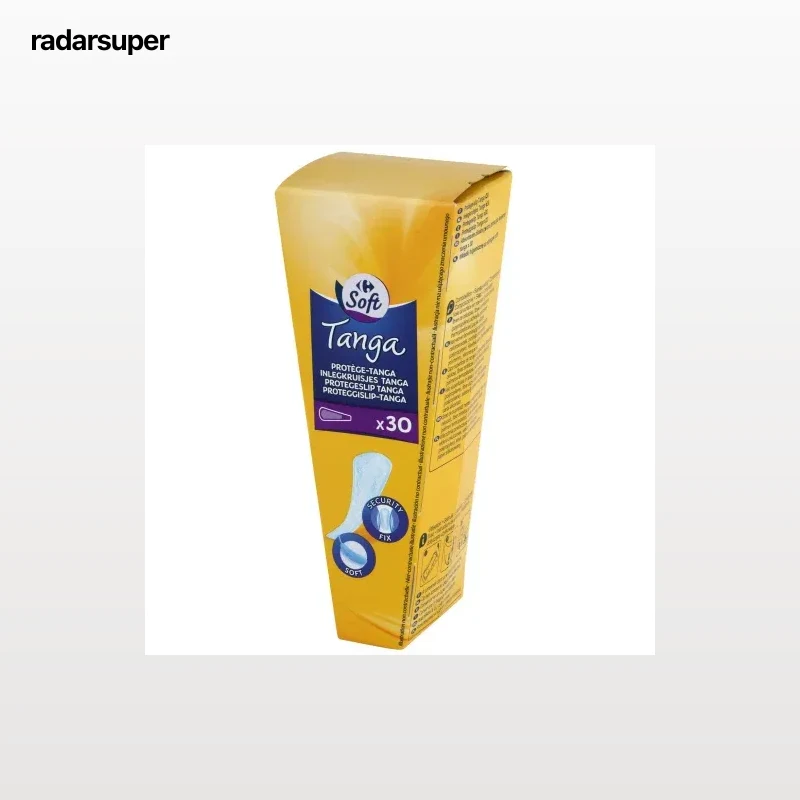 Protegeslip tanga Soft Carrefour 30 ud.