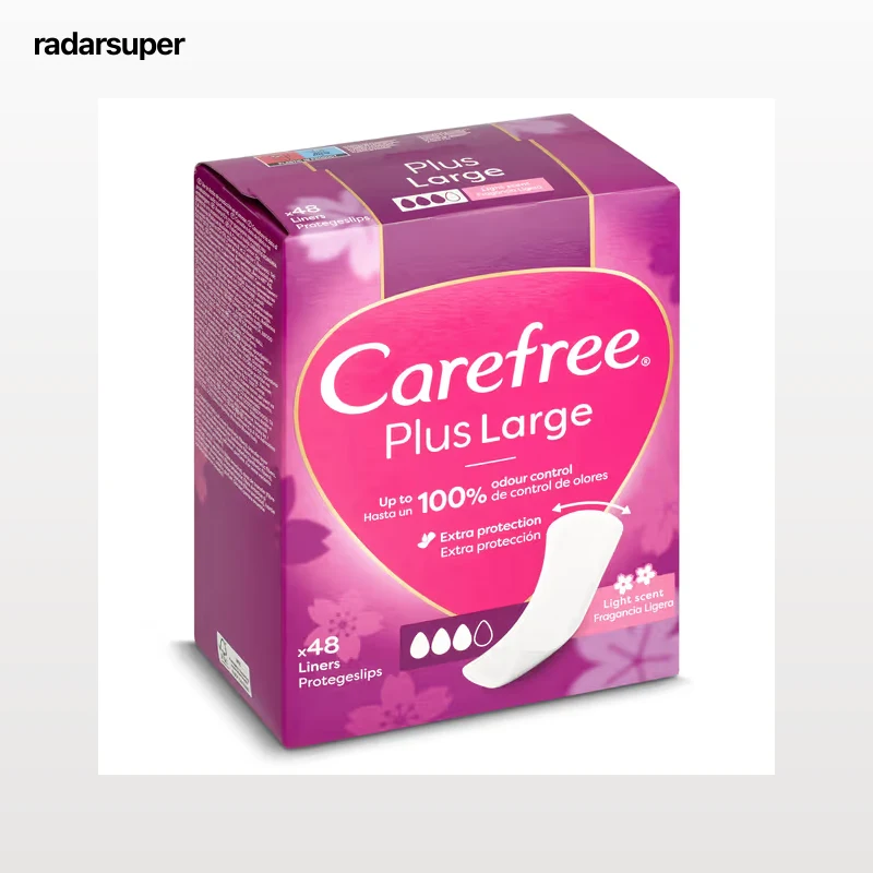 Protegeslips maxi Carefree 48 unidades