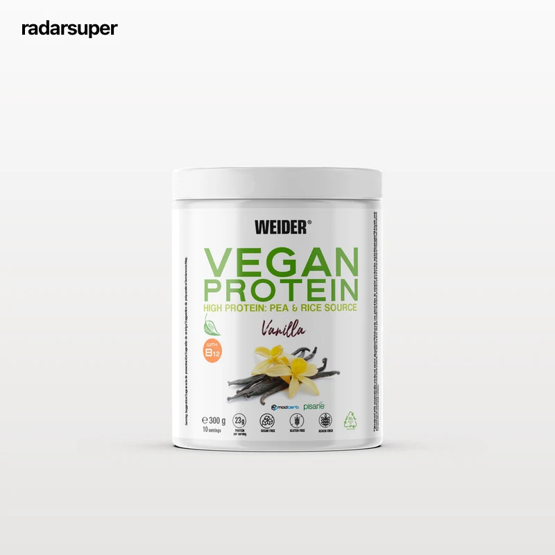 Proteína vegana de vainilla Weider 300g