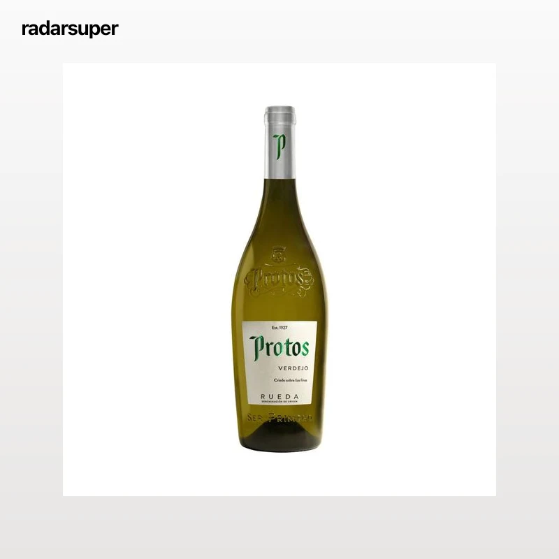 PROTOS  Vino blanco verdejo con D.O. Rueda botella 75 cl.