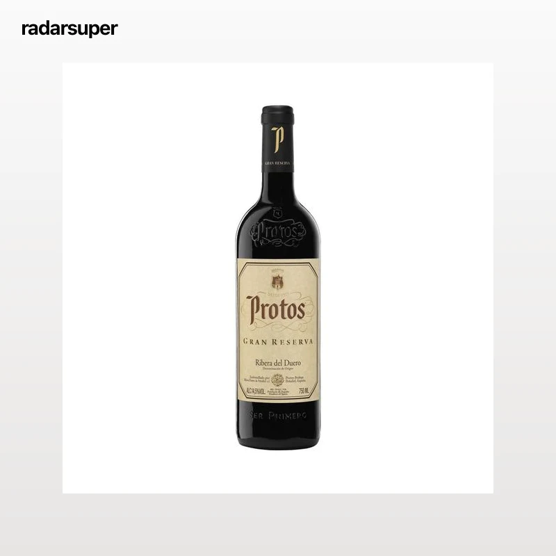 PROTOS  Vino tinto gran reserva con D.O. Ribera del Duero botella 75 cl.