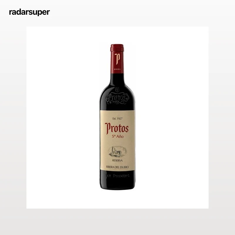 PROTOS Vino tinto reserva con D.O. Ribera del Duero botella 75 cl.