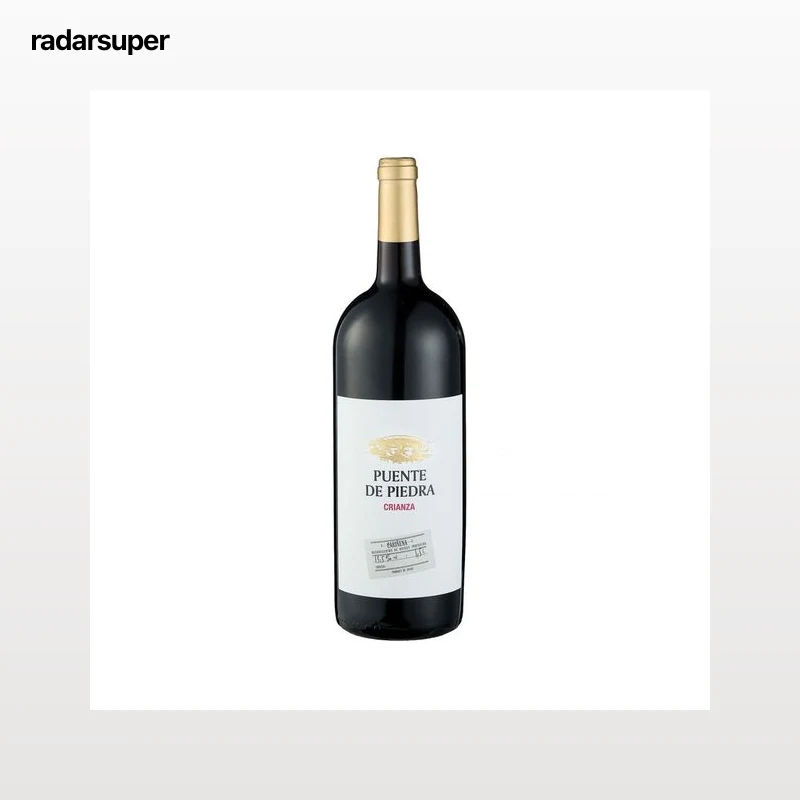 PUENTE DE PIEDRA  Vino tinto crianza con D.O. Cariñena Magnum 1,5 l.