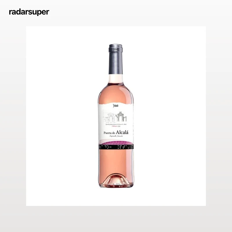 PUERTA DE ALCALÁ  Vino rosado con D.O. Vinos de Madrid botella de 75 cl.