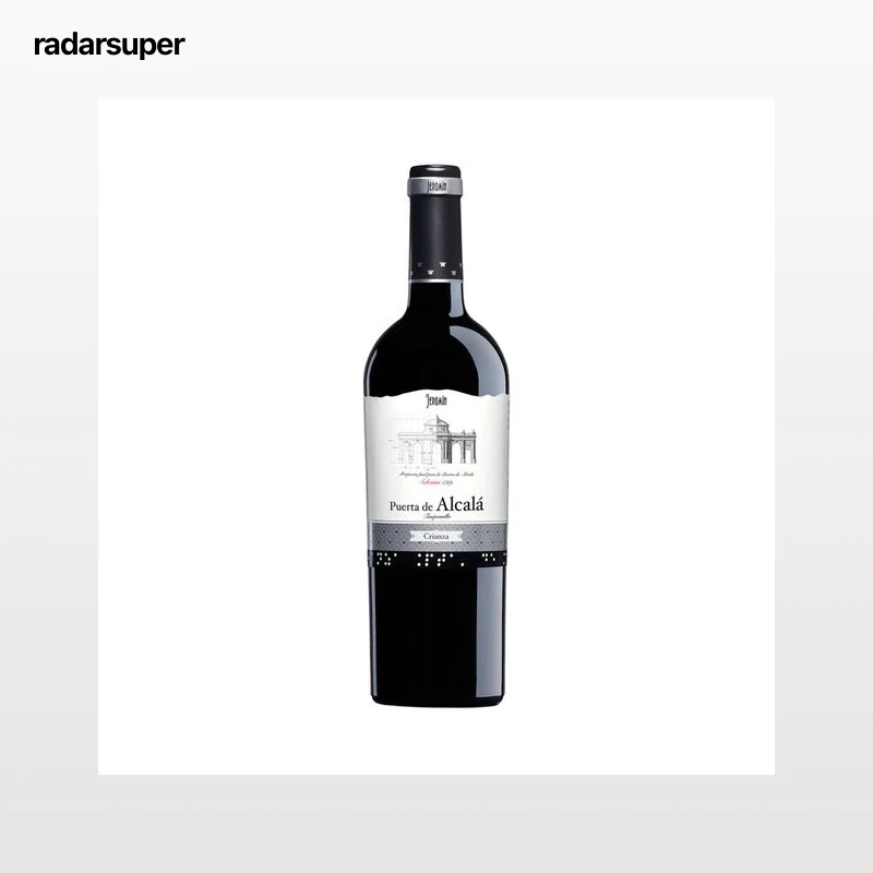 PUERTA DE ALCALÁ Vino tinto crianza con D.O Vinos de Madrid botella 75 cl.