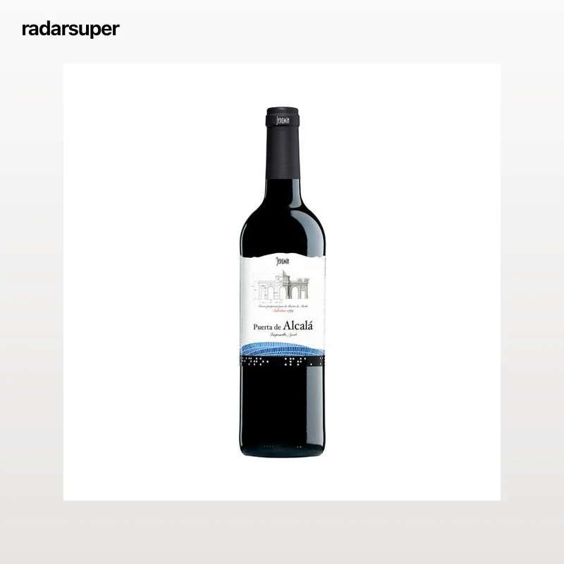 PUERTA DE ALCALÁ Vino tinto con D.O Vinos de Madrid botella de 75 cl.