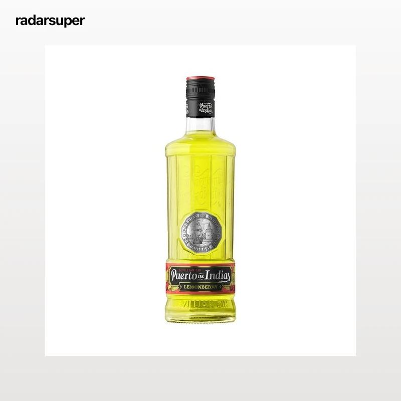PUERTO DE INDIAS Ginebra con un toque de limón y bayas 70 cl.