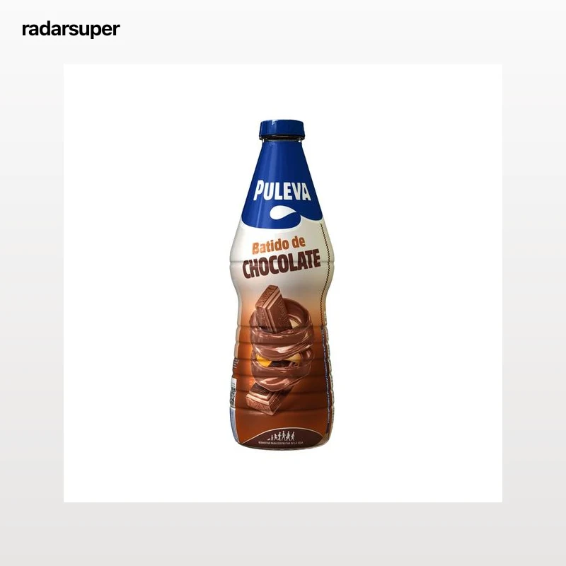 PULEVA Batido con sabor a chocolate, elaborado con un 90% de leche PULEVA 1 l.