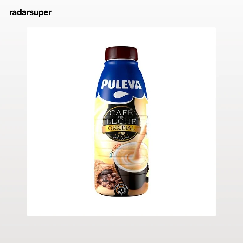 PULEVA Bebida láctea con café, enriquecida con vitaminas A y D PULEVA 1 l.