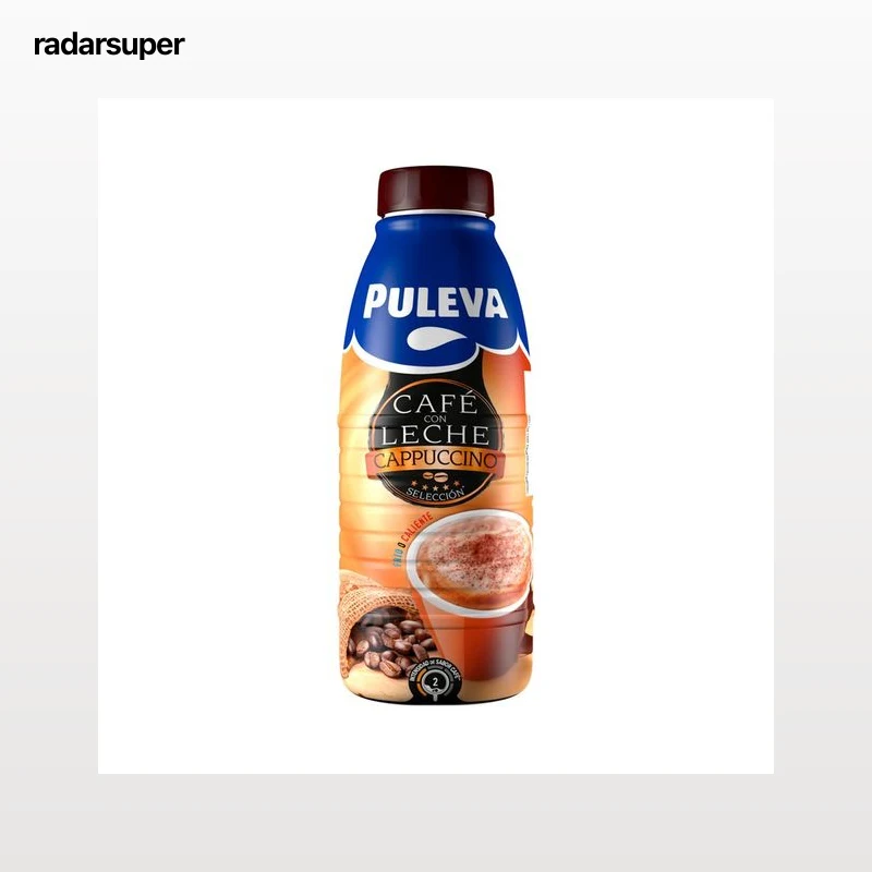 PULEVA Bebida láctea con café y un toque de cacao (capuccino) 1 l.